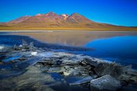 lagune op de Altiplano