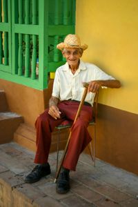 oude man in Cuba